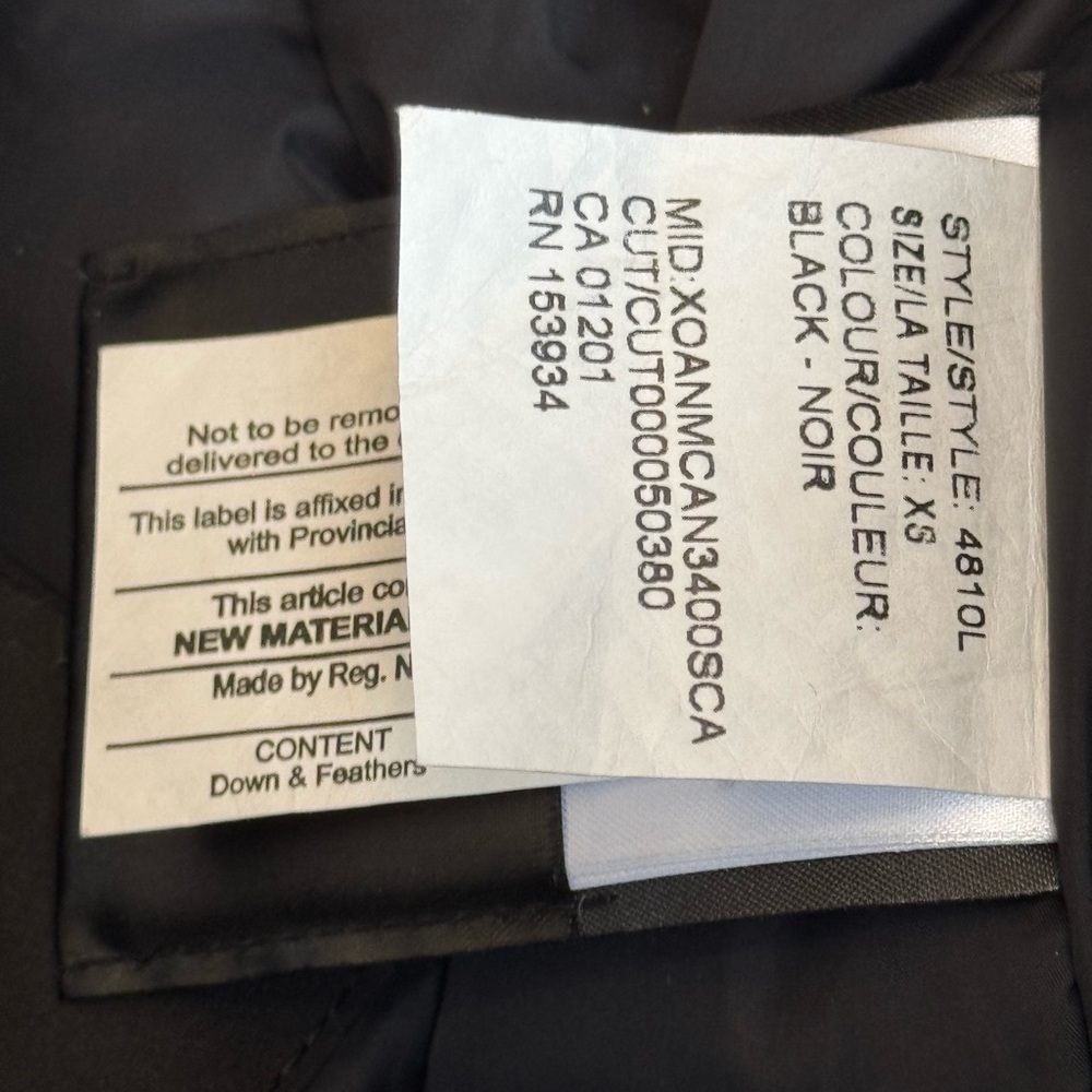 Women’s Canada Goose Tundra Pants, Size XS. Like new! Worn 3 times - Picture 11 of 13